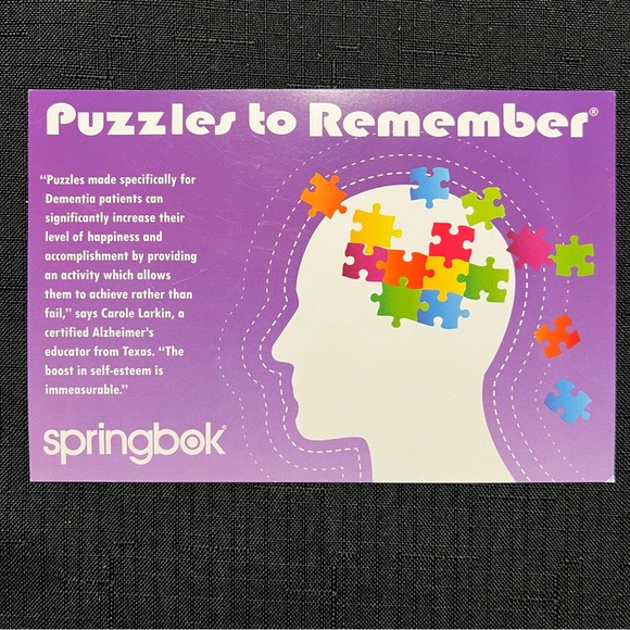 Springbok “Board Games” 36 Piece Puzzles to Remember - Picture 3 of 8